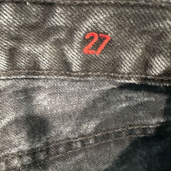 Sezane brut sexy straight jeans middle gray - Picture 6 of 8